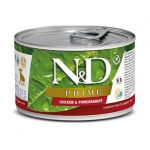 Farmina N&D dog PRIME puppy chicken&pomegranate konzerva 140 g