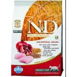 Farmina N&D cat LG adult chicken, spelt, oats&pomegranate 0,3 kg
