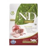 Farmina N&D cat PRIME Neutered chicken&pomegranate 0,3 kg
