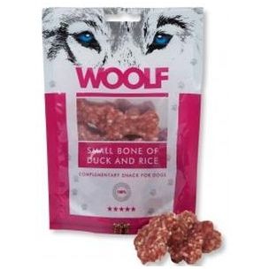 Pamlsok Woolf Dog Duck Bone Small & Rice 100 g