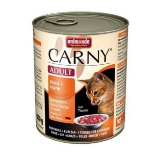 Animonda CARNY® cat Adult hovädzie a kura 800 g konzerva