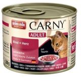 Animonda CARNY® cat Adult hovädzie a morčacie srdiečka 200 g konzerva