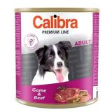 Calibra KONZERVA dog Premium Adult divina&hovädzie 800 g