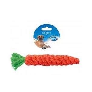 Hračka DUVO+ bavlnená mrkva oranžová 20 cm