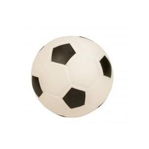 Hračka DUVO+ latexová futbalová lopta čierno/biela 7,9 cm