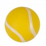 Hračka DUVO+ vinylová tenisová loptička žltá - priemer 7,3 cm