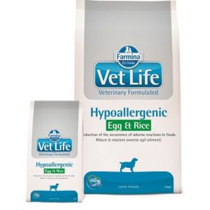 Farmina Vet Life dog Hypoallergenic egg & rice 2 kg
