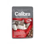 Calibra KAPSIČKA Premium cat Adult Kura & hovädzie v omáčke 100 g