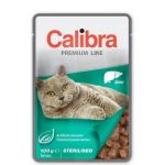 Calibra KAPSIČKA Premium cat Sterilised Pečeň v omáčke 100 g