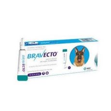 Bravecto Dog L 1000 mg spot-on roztok pre veľké psy ( od 20 do 40 kg ) 1 x 3,57 ml